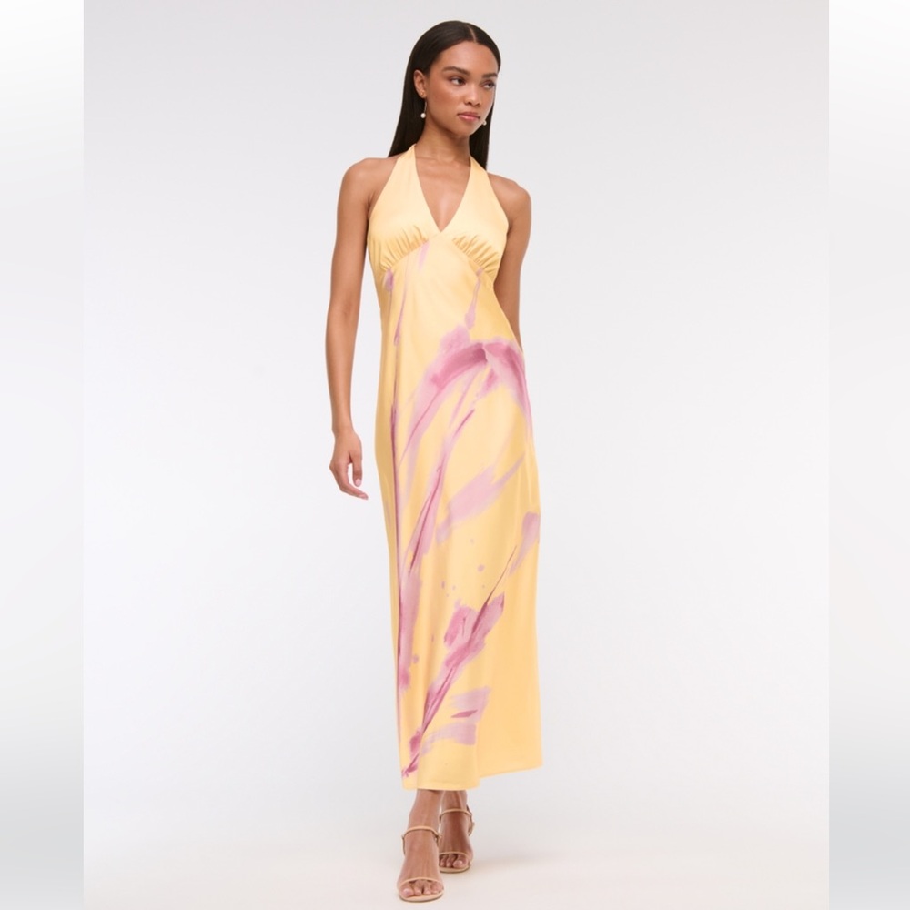 Abercrombie Julia halter slip dress. Never worn
